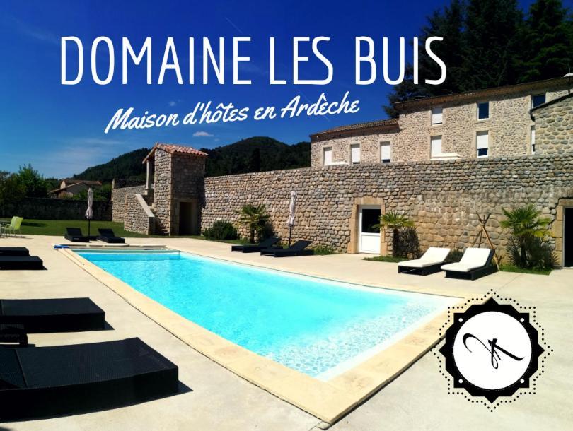 לינה וארוחת בוקר Saint-Fortunat-sur-Eyrieux Domaine Les Buis מראה חיצוני תמונה
